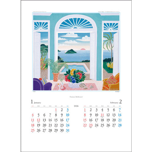 2026年版・壁掛】 全協 トーマス・マックナイト TD-30748｜【ハンズ