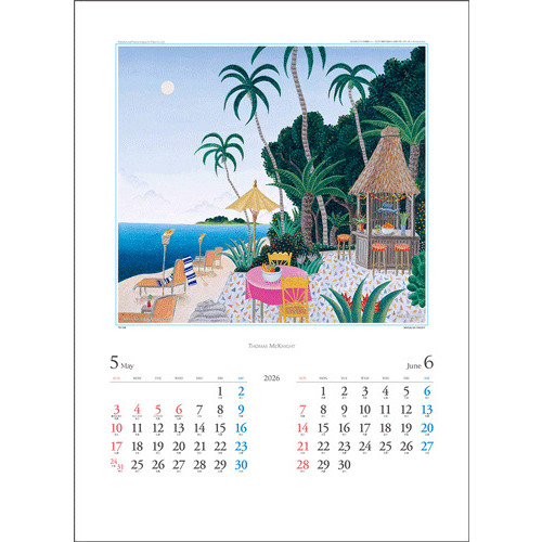 2026年版・壁掛】 全協 トーマス・マックナイト TD-30748｜【ハンズ