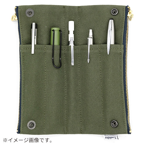 ペンポーチ ラダイト（Luddite） 8号帆布 ベンディペンケース GYLDH-BNPN-18