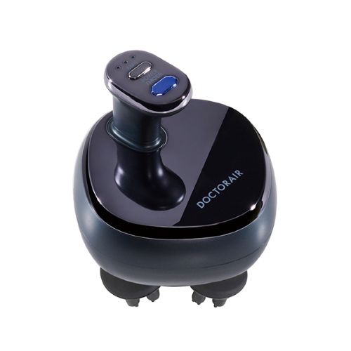 DOCTORAIR EMSスカルプスパ BSC-01 ルーセントブラック ドクターエア（DOCTORAIR） EMSスカルプスパ BSC－01BK ルーセント
