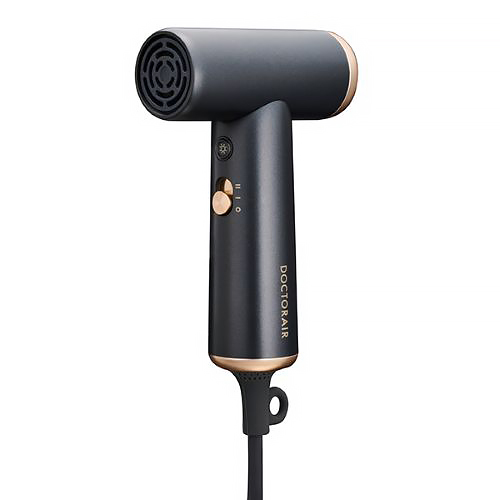 DOCTOR AIR ドライヤー ブラック ドクターエア（DOCTORAIR） ミラジェットドライヤー スムースブラック