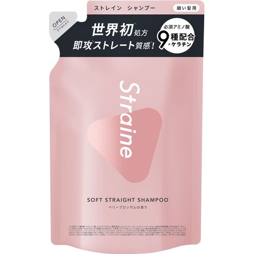 ストレイン（Straine） ストレート シャンプー SOFT 詰め替え 400mL