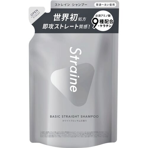 ストレイン（Straine） ストレート シャンプー BASIC 詰め替え 400mL