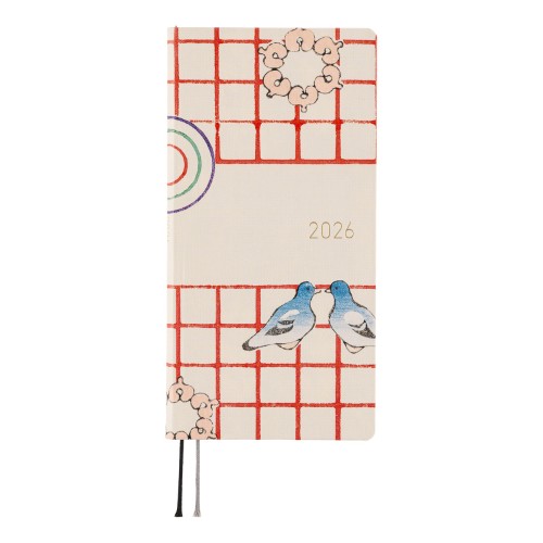 2026年4月始まり】 ほぼ日 weeks 芸艸堂 B6スリム ウィークリーレフト