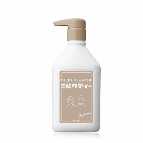 プリュスオー（plus eau） カラーシャンプー ミルクティー 280mL