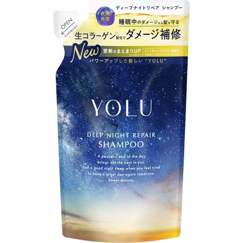 ヨル（YOLU） ディープナイトリペア シャンプー 詰替 350mL｜【ハンズ