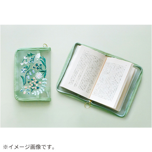 マトカ（MATOKA） スヴァント ブックカバー SVT-001 kukka/ミント