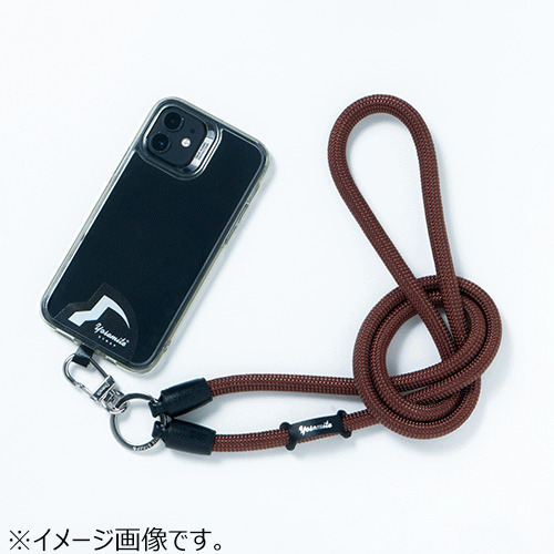 ヨセミテ（Yosemite） モバイルストラップ 120cm ブリックブラウン