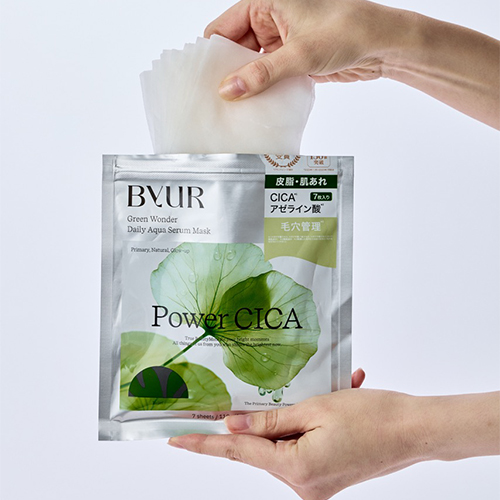 バイユア（ByUR） スージンググリーン デイリーアクアセラムマスクVI 7