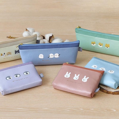 ラボクリップ（LABCLIP） トリオ ペンポーチ TRPP01-SM シマエナガ