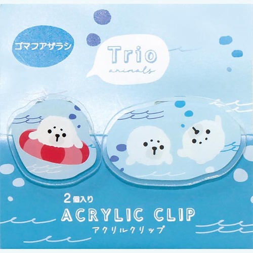 ラボクリップ（LABCLIP） トリオ水族館 アクリルクリップ