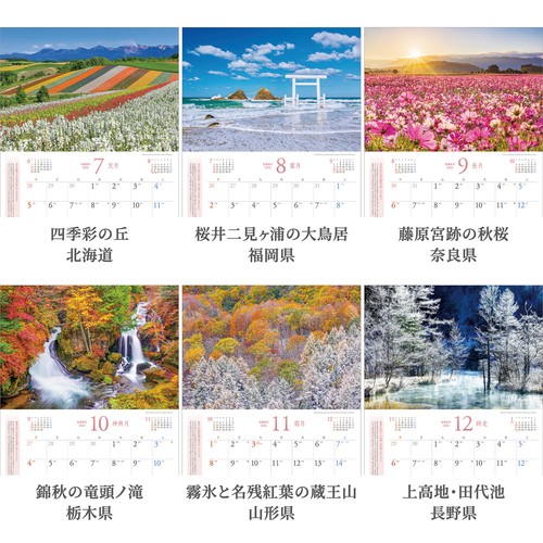 日本の美 全26巻セット 2026年版・壁掛】 写真工房 美しき日本の四季 C-01｜【ハンズ