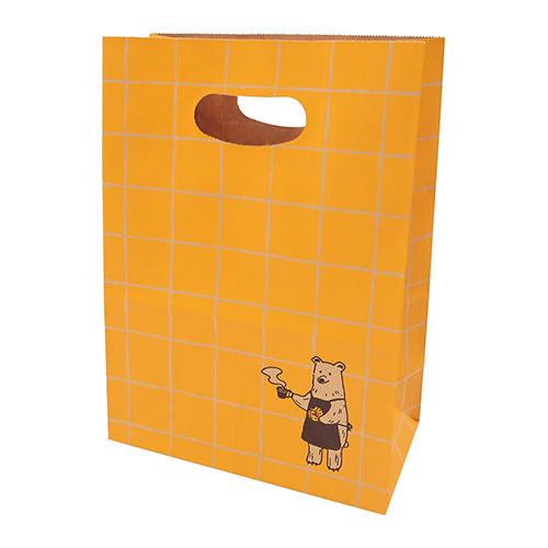 インディゴ ハンディバッグ ティータイムベア イエロー PP047 5枚入 