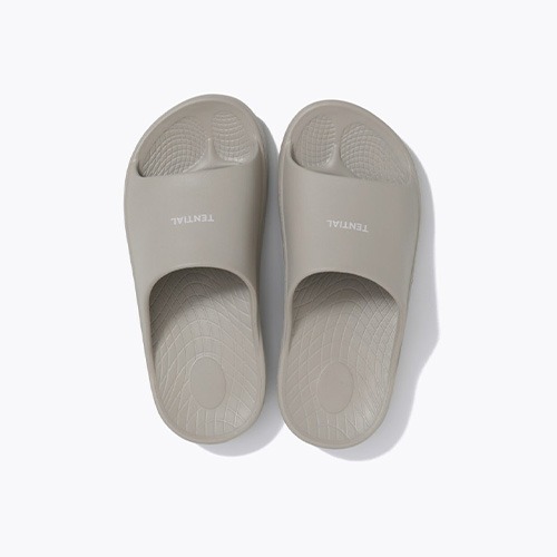 テンシャル（TENTIAL） リカバリーサンダル Slide ベージュ／M