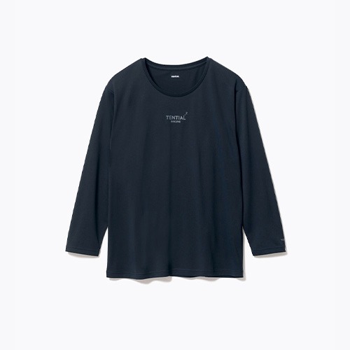TENTIAL BAKUNE Dry Women's ネイビー Mサイズ テンシャル（TENTIAL） BAKUNE Dry Women's 長袖Tシャツ ネイビー／XL