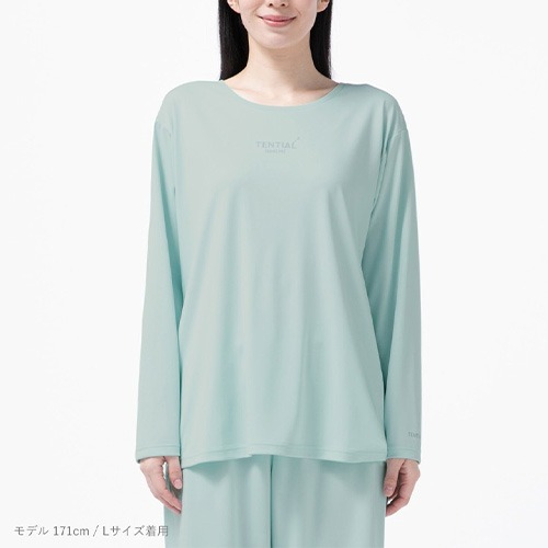 テンシャル TENTAIL ミント テンシャル（TENTIAL） BAKUNE Dry Women's 長袖Tシャツ ミント