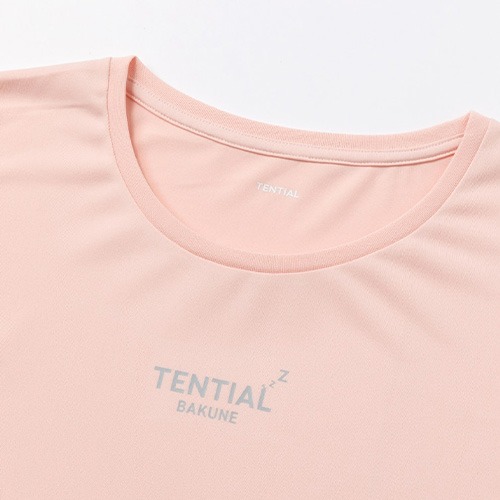 テンシャル（TENTIAL） BAKUNE Dry Women's 長袖Tシャツ ピンク