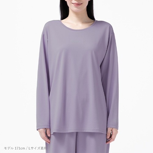 TENTIAL BAKUNE Dry Tunic Lサイズ　ラベンダー テンシャル（TENTIAL） BAKUNE Dry Women's 長袖Tシャツ