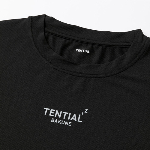 [TENTIAL] BAKUNE Mesh ブラック 半袖 S ブラック 【男女兼用】一般医療機器 TENTIAL BAKUNE Mesh 半袖