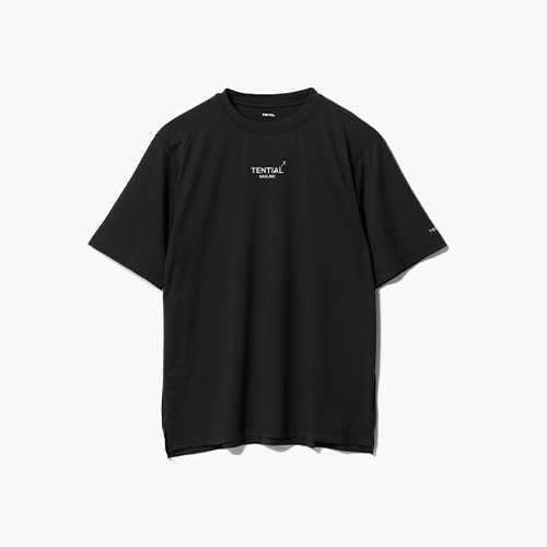 大人気新品をすべて テンシャル（TENTIAL） BAKUNE Mesh 半袖Tシャツ ブラック／L ウェア