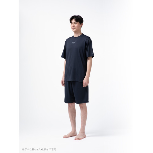 テンシャル（TENTIAL） BAKUNE Dry Men's 半袖Tシャツ ネイビー／S