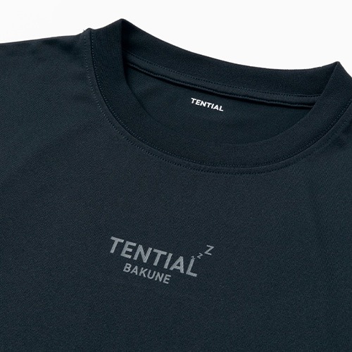 bakune bakunedry XS 新品 テンシャル（TENTIAL） BAKUNE Dry Men's 半袖Tシャツ ネイビー