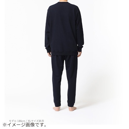 【美品：最新モデル】TENTIAL BAKUNEスウェット長ズボン S ネイビー TENTIAL（テンシャル） リカバリーウエア BAKUNE スウェット メンズ