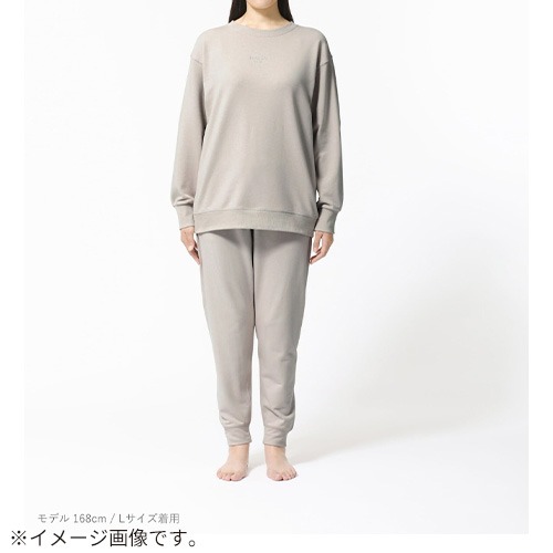 BAKUNE スウェット ウィメンズ 上下セット グレージュ(Greige) L テンシャル（TENTIAL） BAKUNE スウェット Women's ロングパンツ