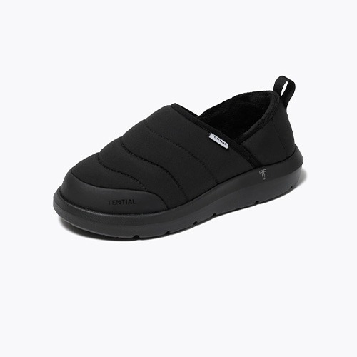 テンシャル（TENTIAL） リカバリーサンダル ウォーム ブラック L