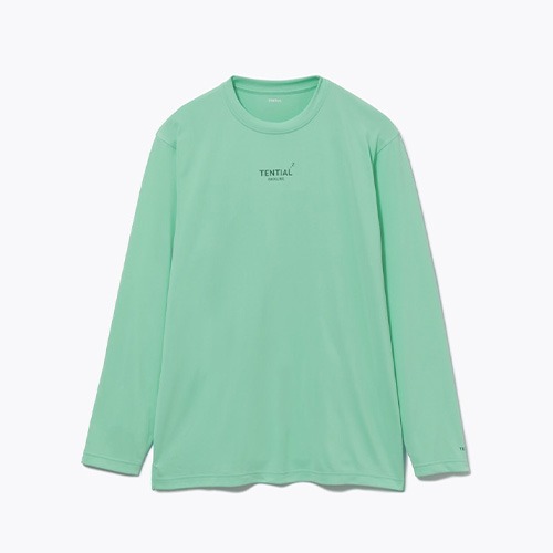 テンシャル（TENTIAL） BAKUNE Dry Men's 長袖Tシャツ グリーン／M