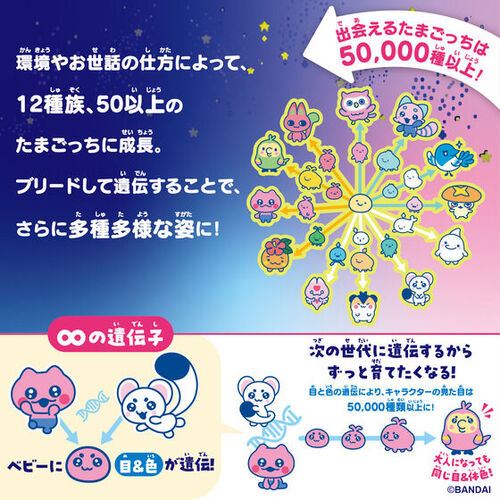 バンダイ たまごっちパラダイス（Tamagotchi Paradise） ホワイト