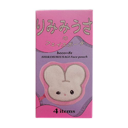 ケンエレファント beco+81 しりみみうさぎのフェイスポーチ｜【ハンズ