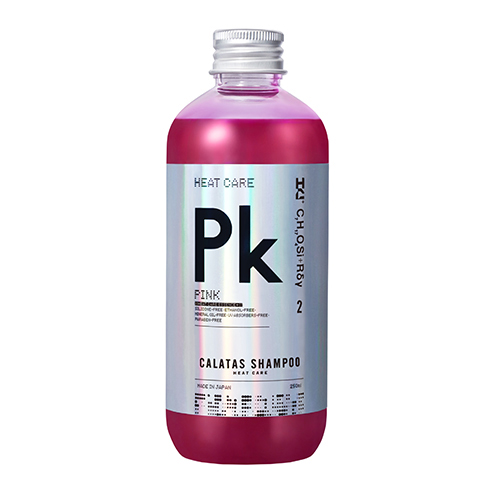 カラタス（CALATAS） ヒートケアシャンプー ピンク 2.5 250mL