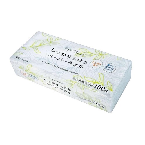 ライフドウプラス（Life-do.Plus） しっかりふけるペーパータオル 100