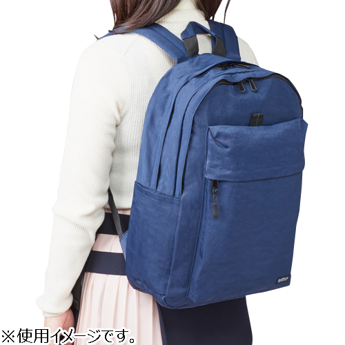 東急ハンズオリジナル ヘルスニット シークレットポケットリュック ネイビー リュックサック バックパック 東急ハンズネットストア