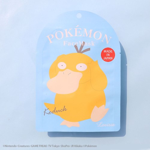 Lovisia 03ポケモン フェイスマスク コダック Pk 219 ml フェイスケア フェイスマスク パック 東急ハンズネットストア