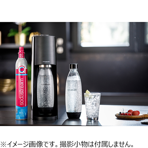 ソーダストリーム テラ(Terra) スターターキット ブラック│酒 売上倍増 ソーダストリーム テラ ブラック 調理器具