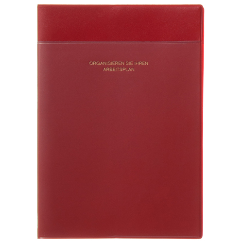 年12月始まり ラコニック Laconic 仕事計画ダイアリー A5 見開き1ヶ月ガントチャート Lgmd08 160rd レッド 月曜始まり 手帳 日記帳 ダイアリー 東急ハンズネットストア