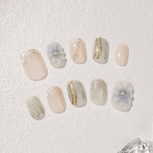 エーネイル（Anail） ネイルチップ Azure Daisy 【店頭のみ商品