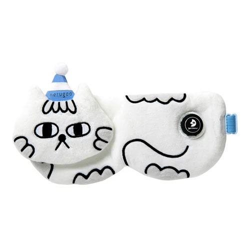 nerugoo 充電式ホットアイマスク NEKO しろにゃー｜【ハンズネットストア】
