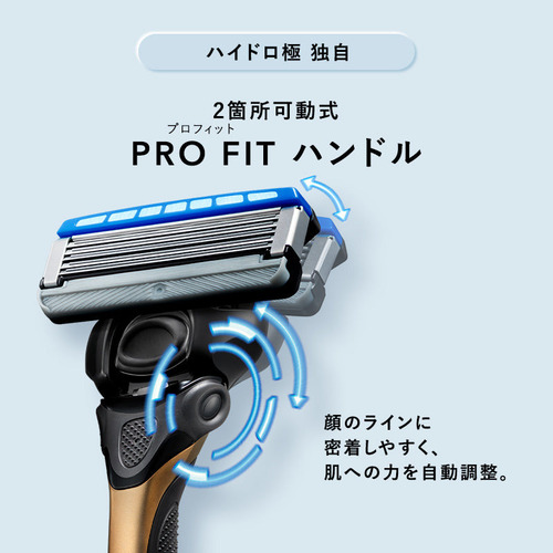 シック（Schick） ハイドロ極 ホルダー 普通肌用（本体＋刃2コ