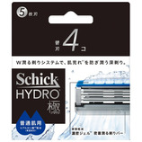 シック（Schick） ハイドロ極 替刃 敏感肌用（4コ）｜【ハンズネット