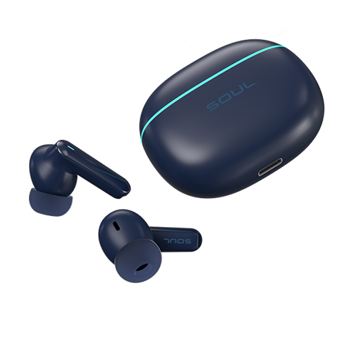ソウル（SOUL） 完全ワイヤレスイヤホン S-LIVE50 ネイビーブルー