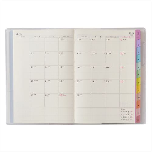 2026年3月始まり】 ペイジェム（PAGEM by NOLTY） ウィークリーB6-i