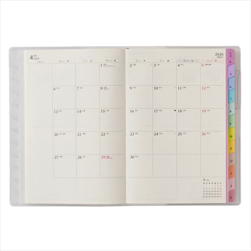 2026年3月始まり】 ペイジェム（PAGEM by NOLTY） ウィークリーB6-i