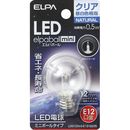 ELPA LED電球G30 LDG1CN-G-E12-G235