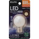ELPA LED電球G30 LDG1L-G-E17-G241
