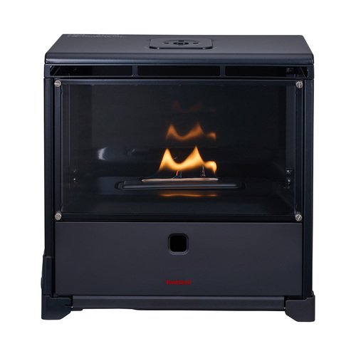 岩谷産業 イワタニ（Iwatani） カセットガス暖炉 MYDANRO CB-MDR-1 黒
