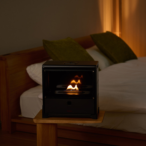 岩谷産業 イワタニ（Iwatani） カセットガス暖炉 MYDANRO CB-MDR-1 黒