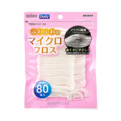 エビス デイリー マイクロフロス B－D4800 80本入｜【ハンズネットストア】
